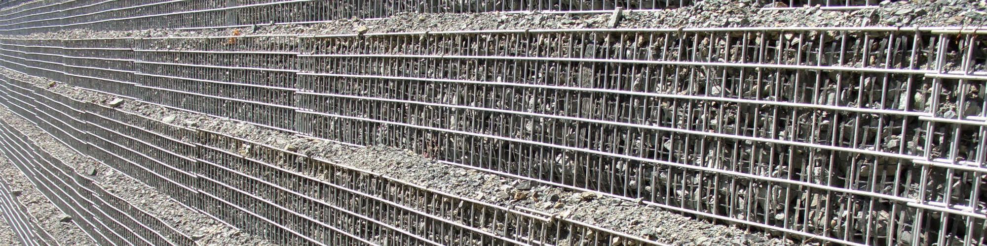 Welded Wire Forms For Steepened Slopes Products US Fabrics